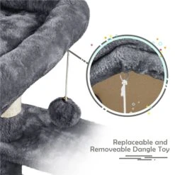 Yaheetech Activity Tower Basic 46-in Cat Tree -Pet Cat Supplies Store 325694 PT6. AC SS1800 V1680628903