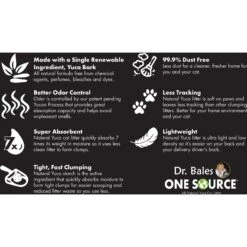 Dr. Bales One Source Clumping Cat Litter 12 Dr. Bales One Source Clumping Cat Litter -Pet Cat Supplies Store 329350 PT3. AC SS1800 V1634086948