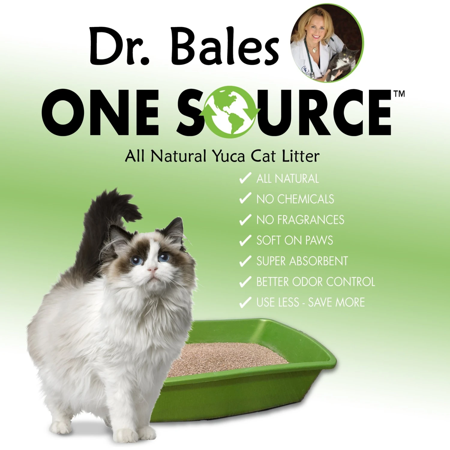Dr. Bales One Source Clumping Cat Litter 7 Dr. Bales One Source Clumping Cat Litter - Image 7