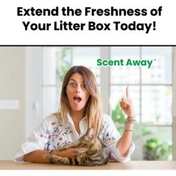 Scent Away Cat Litter Box Deodorizer -Pet Cat Supplies Store 329524 PT4. AC SS1800 V1633391770