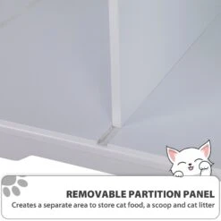 Coziwow By Jaxpety Wooden Storage Bench Cat Litter Box -Pet Cat Supplies Store 333351 PT5. AC SS1800 V1681828735