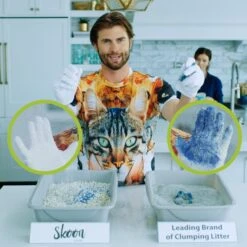 Skoon All Natural Lavender Scented Non-Clumping Cat Litter, 8-lb Bag -Pet Cat Supplies Store 333933 PT7. AC SS1800 V1633464388