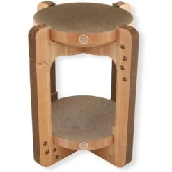 Necoichi Cozy Cat Scratcher Tower Toy -Pet Cat Supplies Store 336322 PT8. AC SS1800 V1674730092