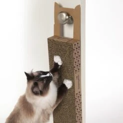 SmartyKat Scratch Up+ With Catnip Infusion Technology Corrugate Hanging Cat Scratcher 10 SmartyKat Scratch Up+ With Catnip Infusion Technology Corrugate Hanging Cat Scratcher -Pet Cat Supplies Store 336391 PT4. AC SS1800 V1634309672