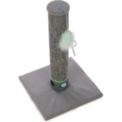 SmartyKat Playful Post Carpet Cat Scratching Post With Track Toy Base 12 SmartyKat Playful Post Carpet Cat Scratching Post With Track Toy Base -Pet Cat Supplies Store 336399 PT5. AC SS1800 V1634310474