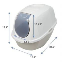 Frisco Modern Hooded Cat Litter Box 5 Frisco Modern Hooded Cat Litter Box -Pet Cat Supplies Store 341985 PT1. AC SS1800 V1642691082