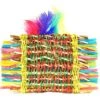Planet Pleasures Scratch Pillow With Catnip & Feathers Cat Toy