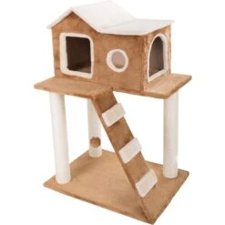 Pet Adobe 3-Tier 34.5-in Sisal Cat Tree -Pet Cat Supplies Store 345022 PT6. AC SS1800 V1637281028