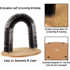 Pet Adobe Self-Grooming Cat Arch -Pet Cat Supplies Store 345061 PT2. AC SS1800 V1637287338