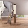 Pet Adobe 24.5-in Sisal Cat Scratching Post With Toy