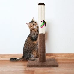 Pet Adobe 24.5-in Sisal Cat Scratching Post With Toy -Pet Cat Supplies Store 345065 PT4. AC SS1800 V1637286691