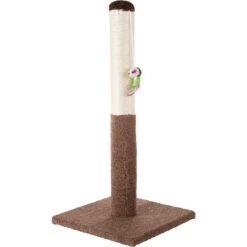 Pet Adobe 24.5-in Sisal Cat Scratching Post With Toy -Pet Cat Supplies Store 345065 PT5. AC SS1800 V1637282834