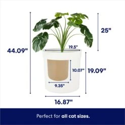 Frisco Hidden Planter Cat Litter Box, 16-in -Pet Cat Supplies Store 345566 PT2. AC SS1800 V1686861496