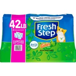 Fresh Step Febreze Freshness Gain Scented Clumping Clay Cat Litter -Pet Cat Supplies Store 346442 PT7. AC SS1800 V1694455089