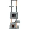 Two By Two The Honeycrisp Cat Tree, Large, Grey