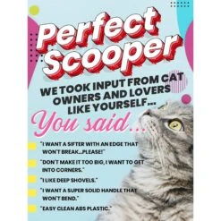 IPrimio Deep Shovel Cat Litter Scooper, X-Large -Pet Cat Supplies Store 352822 PT5. AC SS1800 V1642529507