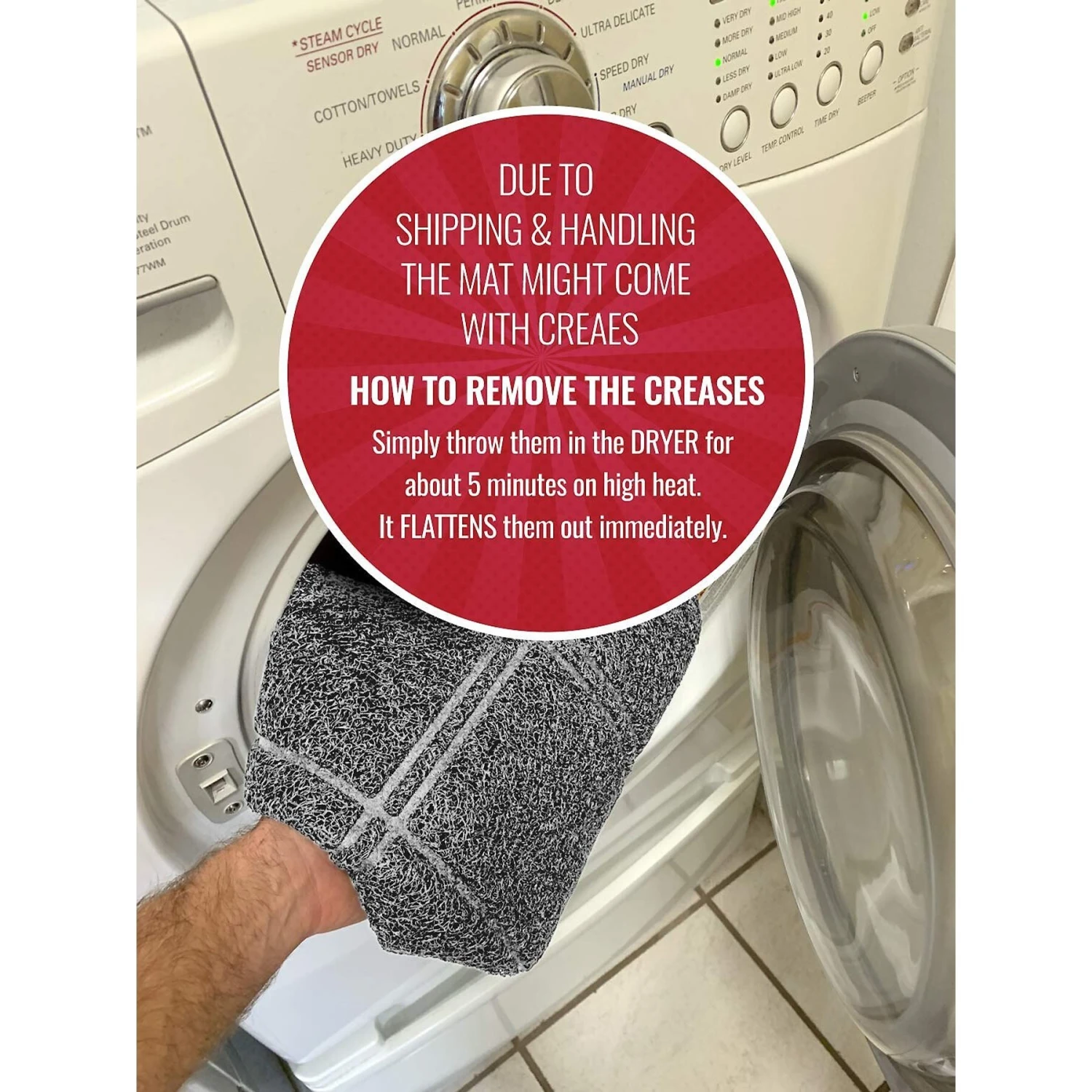 IPrimio Premium Dog & Cat Litter Mat, Jumbo 4 IPrimio Premium Dog & Cat Litter Mat, Jumbo - Image 4