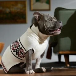 Frisco Geometric Pattern Dog & Cat Sweater 14 Frisco Geometric Pattern Dog & Cat Sweater -Pet Cat Supplies Store 353642 PT7. AC SS1800 V1660749718