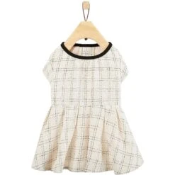 Frisco Tweed Weave Ruffle Skirt Dog & Cat Dress 10 Frisco Tweed Weave Ruffle Skirt Dog & Cat Dress -Pet Cat Supplies Store 353649 PT4. AC SS1800 V1659726539