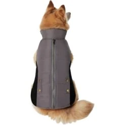 Frisco Mediumweight Faux Zipper Dog & Cat Jacket -Pet Cat Supplies Store 353817 PT2. AC SS1800 V1659010334