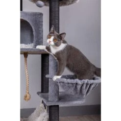 Catry Interactive 7-Level Cat Tree With Condo, Scratching Posts, & Toys -Pet Cat Supplies Store 354554 PT3. AC SS1800 V1640317068