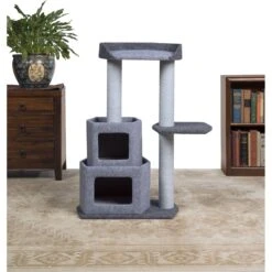 Prevue Pet Products Kitty Power Paws Sky Cat Condo -Pet Cat Supplies Store 354670 PT3. AC SS1800 V1662062925