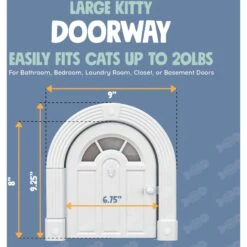 Purrfect Portal Meow Manor Interior Cat Door -Pet Cat Supplies Store 355126 PT5. AC SS1800 V1642469223