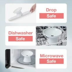 Necoichi Tilted Stress Free Raised Cat Food Bowl 12 Necoichi Tilted Stress Free Raised Cat Food Bowl -Pet Cat Supplies Store 357117 PT4. AC SS1800 V1700515635