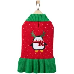 Frisco Penguin Dog & Cat Sweater Dress 11 Frisco Penguin Dog & Cat Sweater Dress -Pet Cat Supplies Store 358207 PT4. AC SS1800 V1660759392