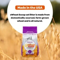 SWheat Scoop Fresh Linen Clumping Cat Litter -Pet Cat Supplies Store 358542 PT6. AC SS1800 V1667520011