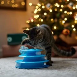 Frisco Winter Blue Cat Tracks Cat Toy With Catnip -Pet Cat Supplies Store 360903 PT3. AC SS1800 V1661874361