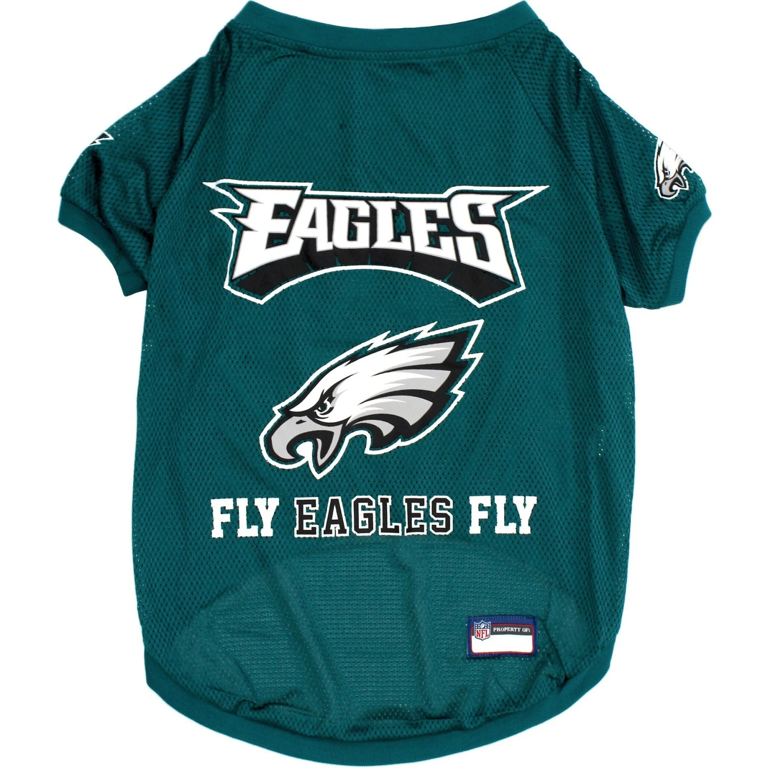Pets First NFL Dog & Cat Raglan Jersey, Philadelphia Eagles 1 Pets First NFL Dog & Cat Raglan Jersey, Philadelphia Eagles