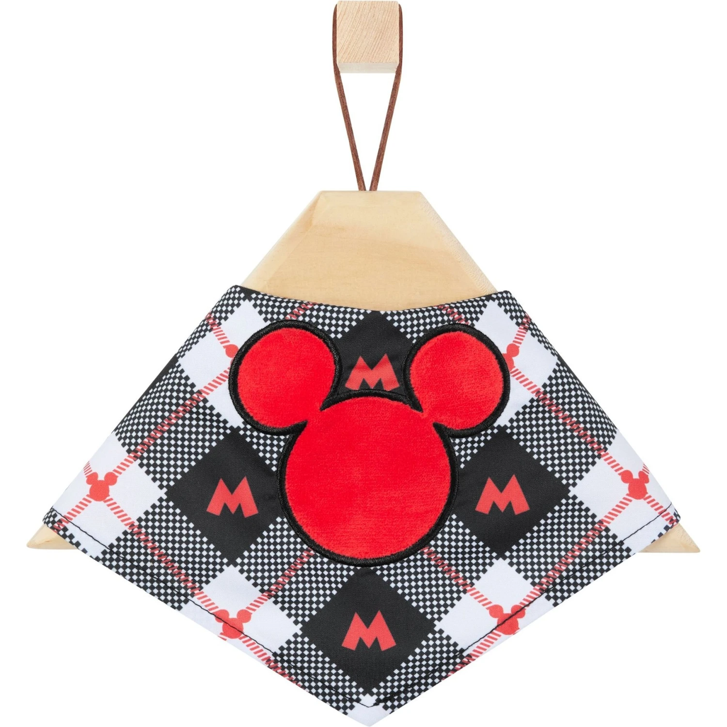 Disney Mickey Mouse Plaid Dog & Cat Bandana 4 Disney Mickey Mouse Plaid Dog & Cat Bandana - Image 4