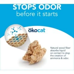 Okocat Original Premium Wood Clumping Cat Litter -Pet Cat Supplies Store 364521 PT3. AC SS1800 V1657657337