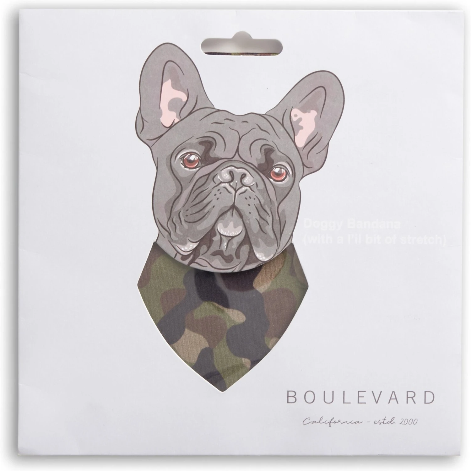 Boulevard Personalized Remy Camo Dog Bandana 3 Boulevard Personalized Remy Camo Dog Bandana - Image 3