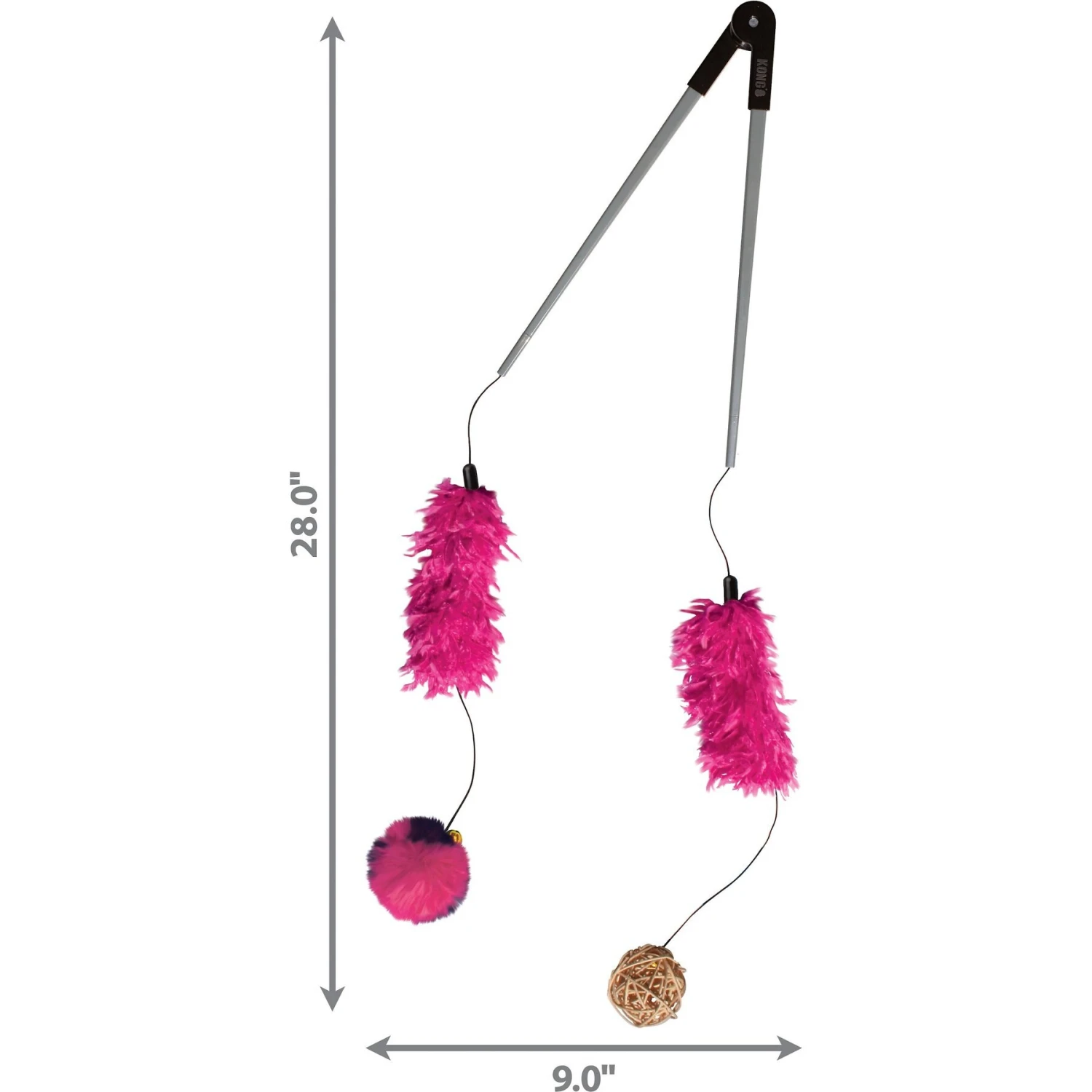 KONG Teaser Tweezerz Assorted Cat Toy 2 KONG Teaser Tweezerz Assorted Cat Toy - Image 2