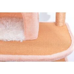 Catry 75-in Scratching Posts Condo Cat Tree, Beige -Pet Cat Supplies Store 373043 PT6. AC SS1800 V1647028906