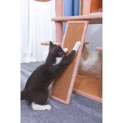Catry 75-in Scratching Posts Condo Cat Tree, Beige -Pet Cat Supplies Store 373043 PT7. AC SS1800 V1647029198