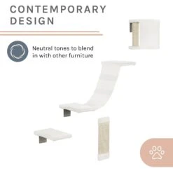 Sam's Pets Addison Wall Climber Cat Tree -Pet Cat Supplies Store 373155 PT3. AC SS1800 V1647292959