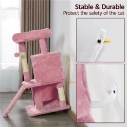 Yaheetech 3 Tiers 36-in Plush Cat Tower With Double Cat Condo -Pet Cat Supplies Store 373197 PT7. AC SS1800 V1680631140