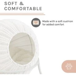 Sam's Pets Nala Wicker Cat Condo -Pet Cat Supplies Store 373513 PT6. AC SS1800 V1647641005