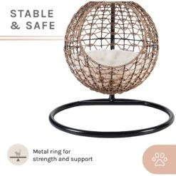 Sam's Pets Nala Hanging Egg Cat Condo -Pet Cat Supplies Store 373517 PT7. AC SS1800 V1647638814