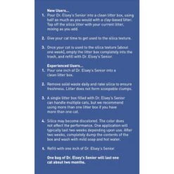 Dr. Elsey's Senior Crystal Cat Litter -Pet Cat Supplies Store 47189 PT6. AC SS1800 V1701368835