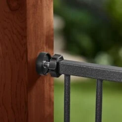 Frisco Outdoor Steel Arch Extra Tall Auto-Close Dog Gate -Pet Cat Supplies Store 507102 PT5. AC SS1800 V1668736374