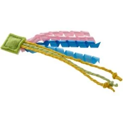 Petlinks Tethered Teaser Re-attachable Ribbon & Feather Cat Toy, Multi Color, Large 7 Petlinks Tethered Teaser Re-attachable Ribbon & Feather Cat Toy, Multi Color, Large -Pet Cat Supplies Store 531526 PT2. AC SS1800 V1652775983