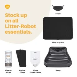 Litter-Robot 3 Cat Litter Box Carbon Filters, 6 Count -Pet Cat Supplies Store 535294 PT5. AC SS1800 V1651202198