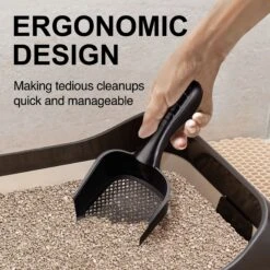 SunGrow Corner Box Clumping Fine Sand Cat Litter Scooper -Pet Cat Supplies Store 536566 PT4. AC SS1800 V1670595473