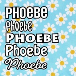 Frisco Personalized Blue Daisy Bandana -Pet Cat Supplies Store 555206 PT4. AC SS1800 V1669839927