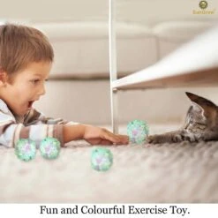 SunGrow Entertainment Clear Mylar Indoor Cat & Ferret Crinkle Balls & Chase Toy, 2-in, 12 Count 10 SunGrow Entertainment Clear Mylar Indoor Cat & Ferret Crinkle Balls & Chase Toy, 2-in, 12 Count -Pet Cat Supplies Store 575422 PT4. AC SS1800 V1675967365