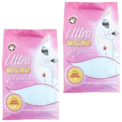 Ultra Pearls Micro Unscented Non-Clumping Crystal Cat Litter
